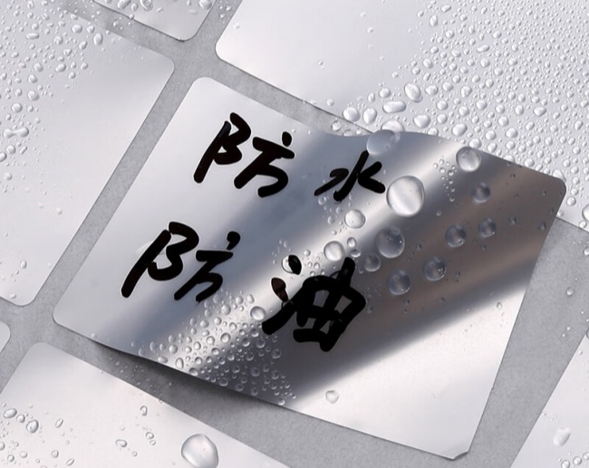 标签防水、防油、防酒精的处理方法